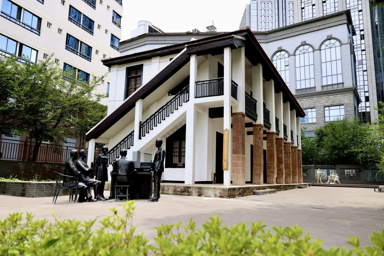 武汉国民政府军事委员会政治部第三厅旧址。蒋雨师摄