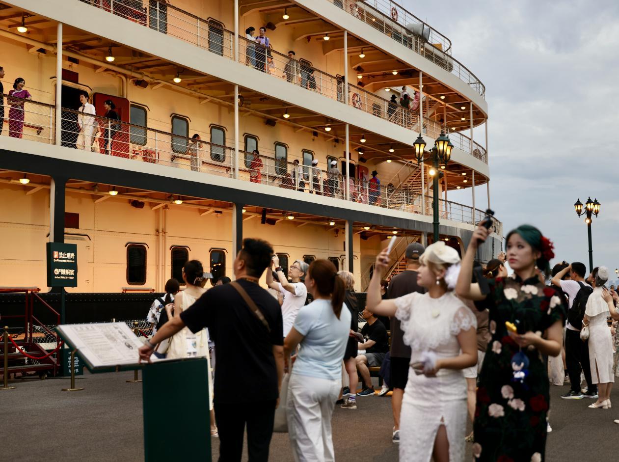 武汉“知音号”。蒋雨师摄